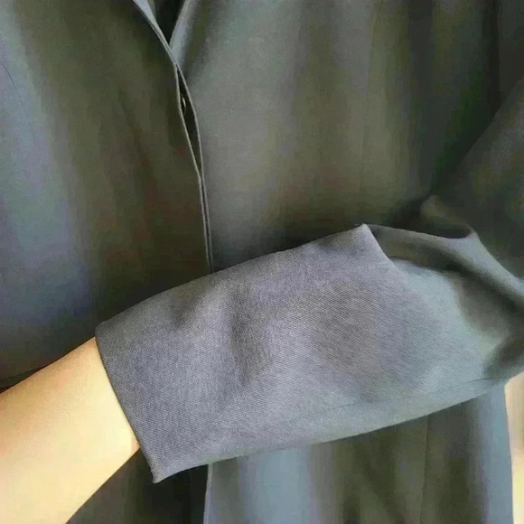 Vintage HUGO BOSS  Women's Black Blazer 75% Virgen Wool Stretch - Picture 10 of 14